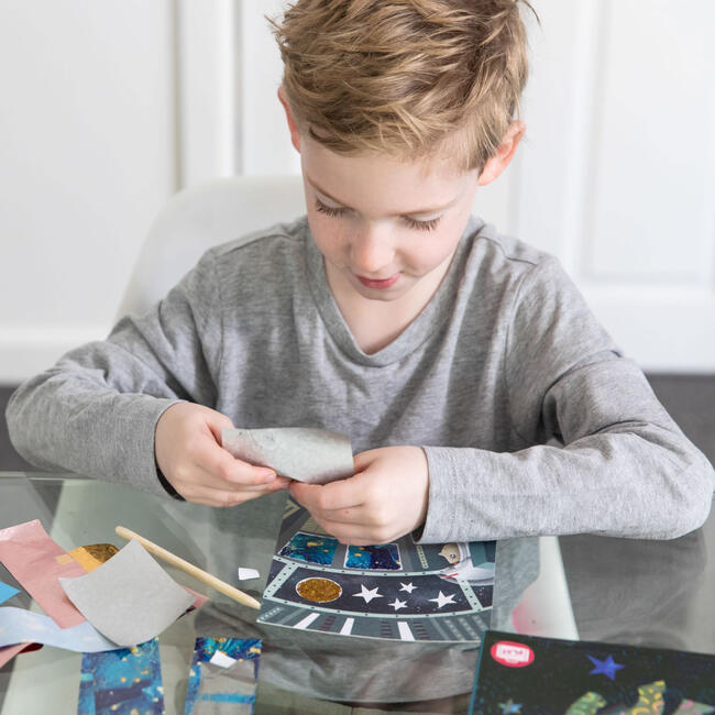 Tiger Tribe: Foil Art - Space Adventures Activity Set - Arts & Crafts - 2