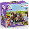 Schleich Horse Club: Washing Area W/ Emily & Luna - 19 Piece Playset - Playsets - 2
