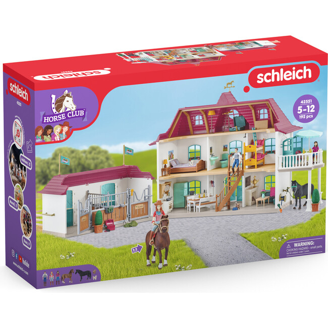 Schleich Horse Club: Lakeside Country House & Stable - Playset
