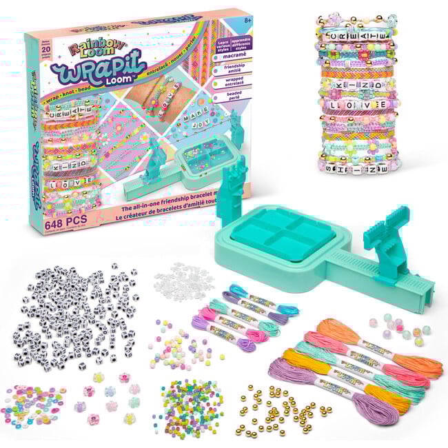 Rainbow Loom: Wrapit Loom Bracelet Maker - DIY Friendship Bracelet Kit