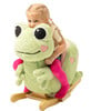 Gerardo's Toys: Little Rockers - Frog - Wooden Plush Ride-On Rocking Animal Toy - Rockers - 2 - thumbnail