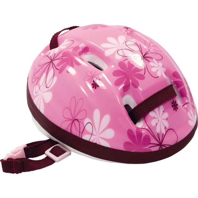 Doll Bike Helmet - Pink Flowers