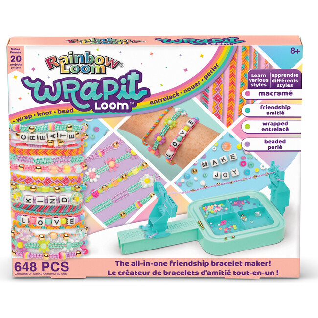 Rainbow Loom: Wrapit Loom Bracelet Maker - DIY Friendship Bracelet Kit - Arts & Crafts - 4