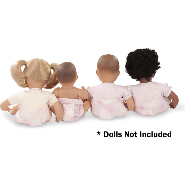 Doll Diapers: Happy Flower - Doll Accessories - 2