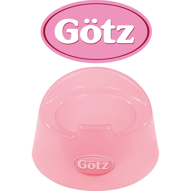 Doll Potty - Transparent Pink - Doll Accessories - 6