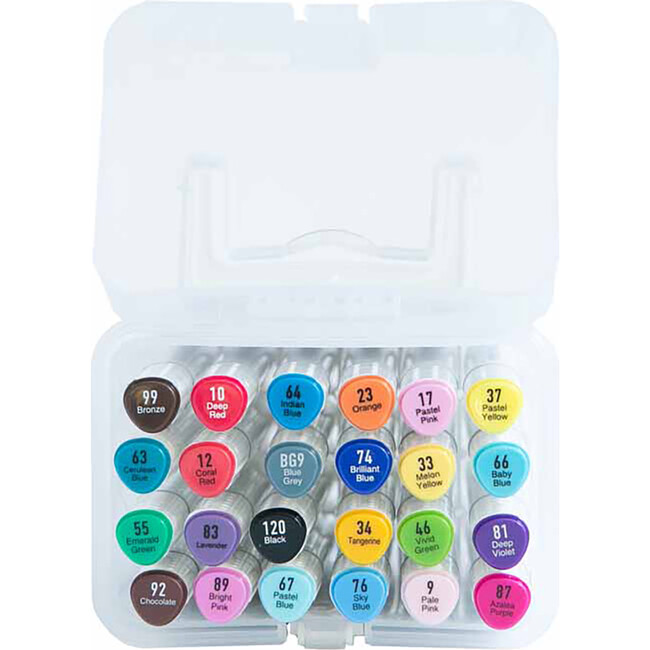 Alcohol Markers: 24ct