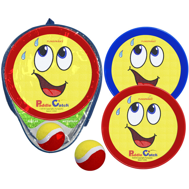 Paddle Catch Toss and Catch Ball Set Outdoor Game - Outdoor Games - 1