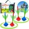 Glow In The Dark Lawn Darts Game Set - Outdoor Games - 1 - thumbnail