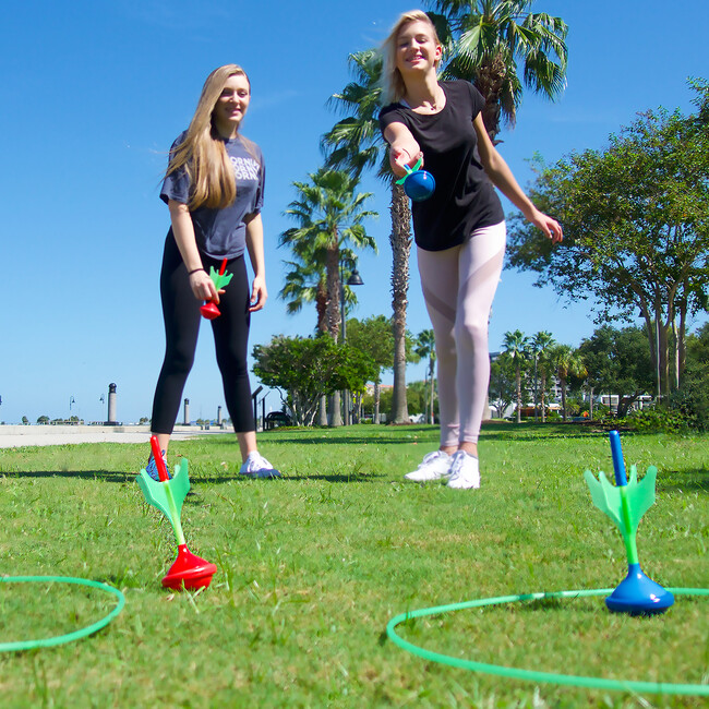 Glow In The Dark Lawn Darts Game Set - Outdoor Games - 2