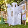 Cardboard Coloring Playhouse Sand Castle - Kids Art & Craft for Indoor & Outdoor Fun - Playhouses - 2