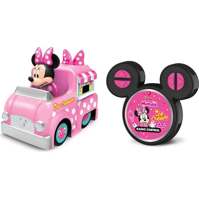 Disney Junior Minnie's 5.5" Full-Function Remote Control Ice Cream Truck, R/C Vehicle