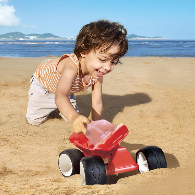 Dune Buggy - Red - 4 Wheeled Toy Vehicle, Sand & Beach Toy - Transportation - 2