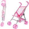 Dream Collection 12" Baby Doll Care Gift set w/ Doll Stroller - Dolls - 5