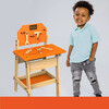 Black and Decker Kids Workbench and 6 Piece Wooden Tool Set - Tool Sets - 2