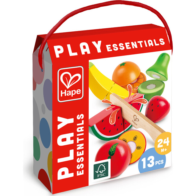 Fruit Set - 7pc, Wooden Food Play Set, Kids Age 3+ - Play Food - 8