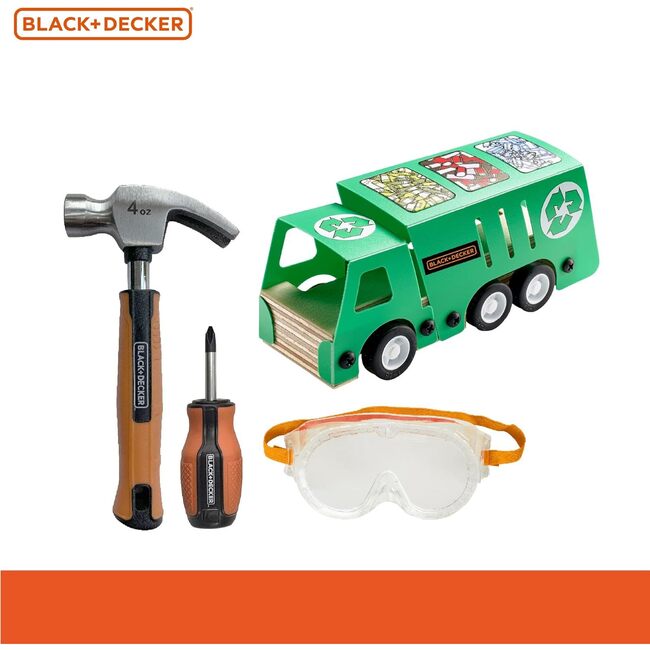 Black and Decker DIY Recycling Bus Kit w/ Tools