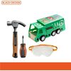 Black and Decker DIY Recycling Bus Kit w/ Tools - Role Play Toys - 2