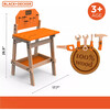 Black and Decker Kids Workbench and 6 Piece Wooden Tool Set - Tool Sets - 4