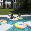 Sunnylife: Inflatable Beach Ball - Pool Side Pastel Gelato - 12.6" Water Play Ball - Pool Toys - 4