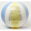 Sunnylife: Inflatable Beach Ball - Pool Side Pastel Gelato - 12.6" Water Play Ball - Pool Toys - 5