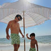 Sunnylife: Beach Umbrella - Rio Sun Multi Stripe - BEACH TOYS - 4