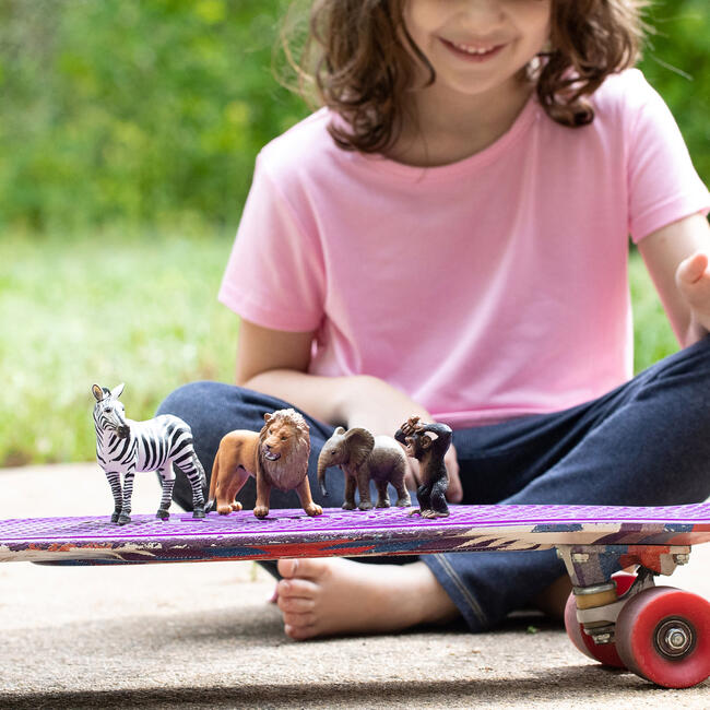Schleich Wild Life: Starter Set - 4pc Animal Figurine Set - Playsets - 2