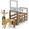 Schleich Wild Life: Animal Rescue Large Truck - 10pc Playset - Playsets - 2