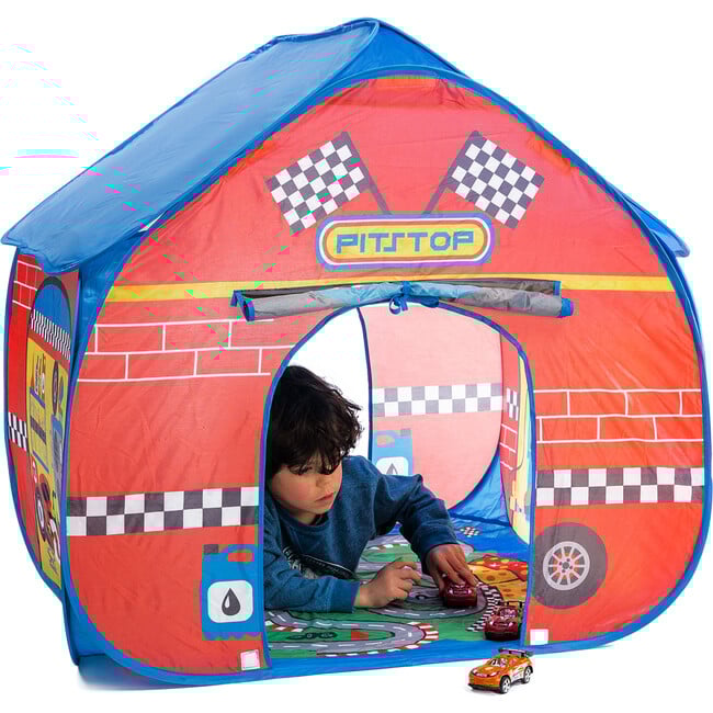 Fun2Give Pop-it-Up Pit Stop Tent with Race Mat
