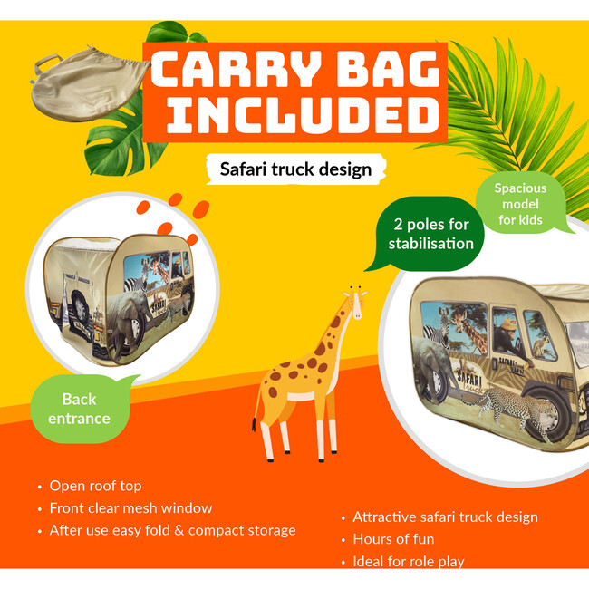 Tent: Safari Truck - Play Tents - 2