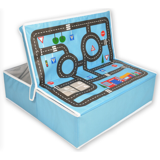 Fun2Give Pop-it-Up Garage with Road Playmat and Storage - Transportation - 1