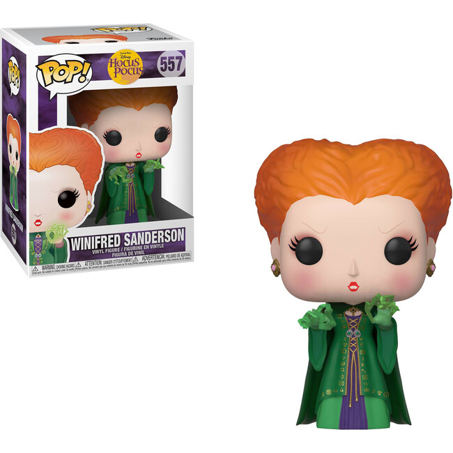 POP! Disney Hocus Pocus Collectors Set - Sarah Sanderson w/ Spider, Winifred Sanderson w/ Magic, Mary Sanderson w/ Cheese Puffs - Dolls - 3