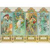 Eurographics: Four Seasons by Alphonse Maria Mucha - 1000 Piece Puzzle - Puzzles - 2