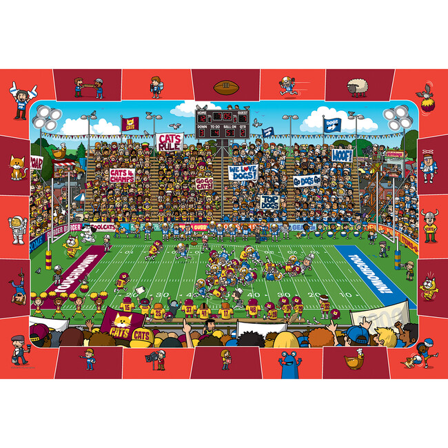Spot & Find: Football - 100 pc Puzzle - Puzzles - 3