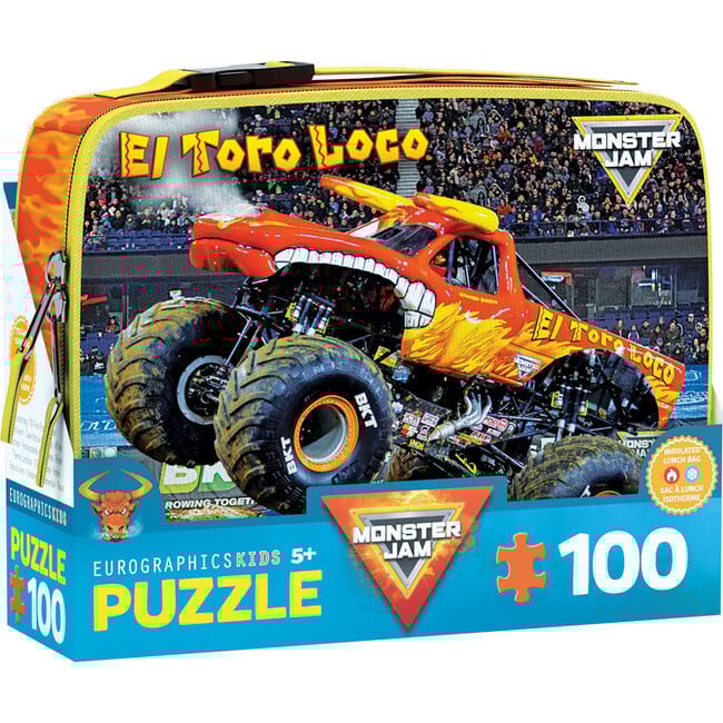 Monster Jam: 100pc Puzzle & Lunch Box - El Toro Loco