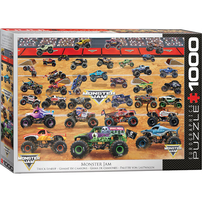 Monster Jam: Truck Lineup - 1000pc Puzzle