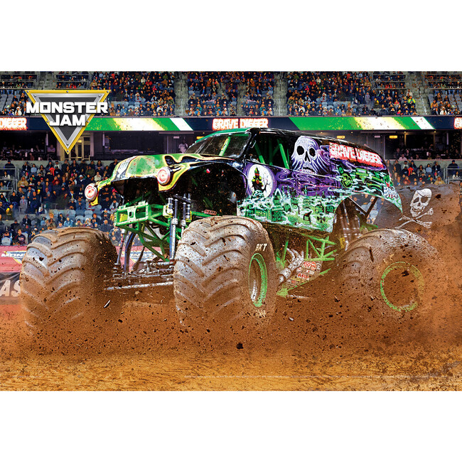 Monster Jam: Grave Digger - 550pc Puzzle - Puzzles - 2