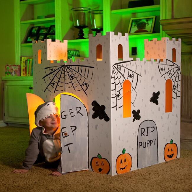 Blank Castle - Personalize a Cardboard Fort - Playhouses - 3