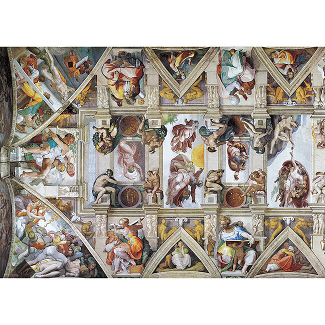 The Sistine Chapel - 1000 pc Puzzle - Puzzles - 4