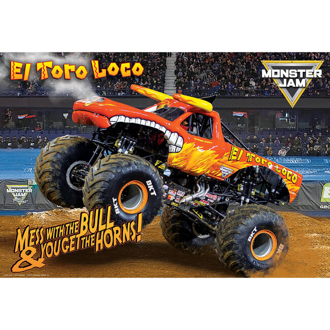 Monster Jam: 100pc Puzzle & Lunch Box - El Toro Loco