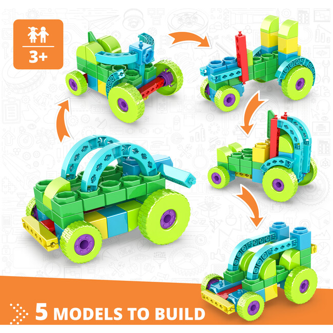 Steam Labs Junior: Learning About - Vehicles - STEM Toys - 2