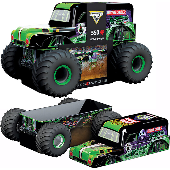 Monster Jam: Grave Digger - 550pc Puzzle - Puzzles - 6
