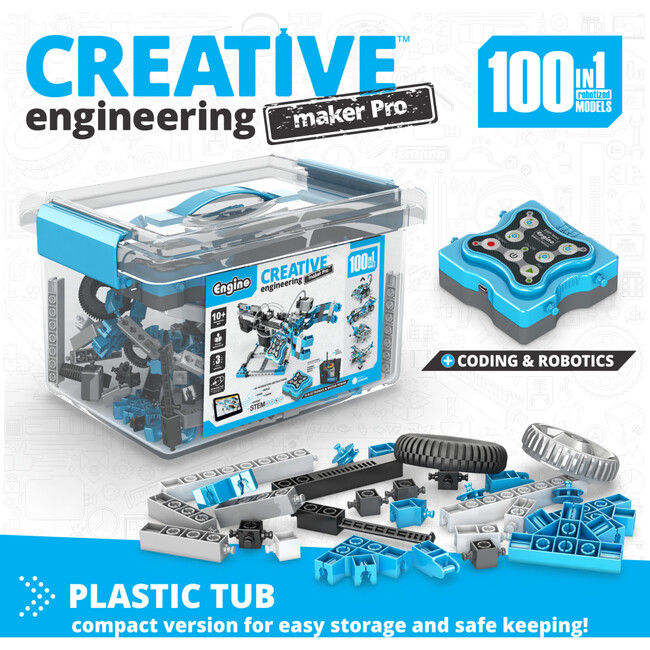 Creative Engineering: Maker Pro - 100-In-1 - STEM Toys - 2