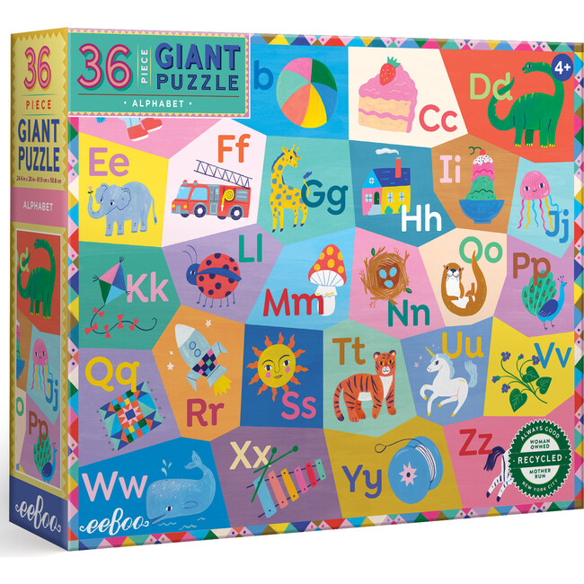 Giant Puzzle: Alphabet - 36 pc