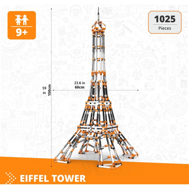 Mega Builds: Eiffel Tower - STEM Toys - 2