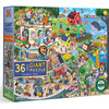 Giant Puzzle: Friendly Town - 36 Piece - Puzzles - 1 - thumbnail