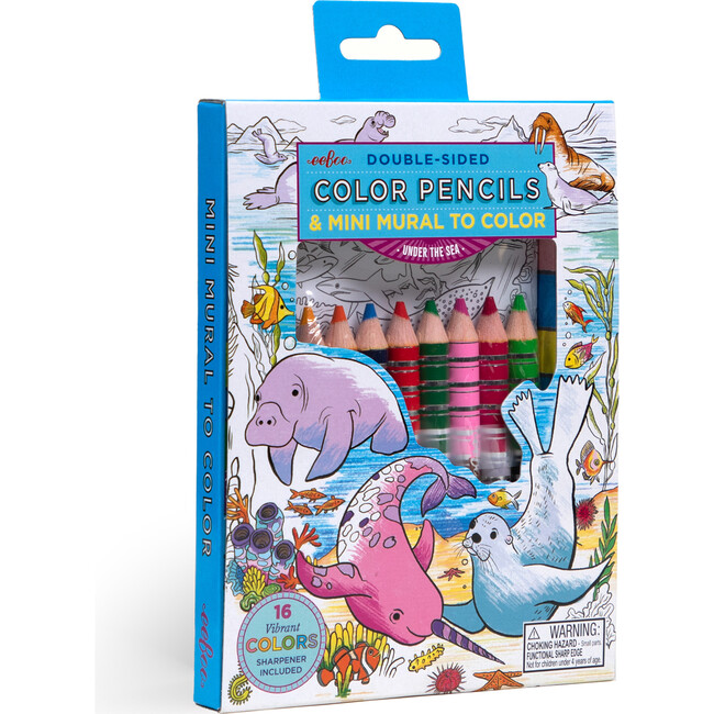 Biggies Color Pencils: Under the Sea - 8pc