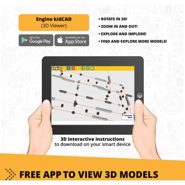 Creative Builder: Machinery Series - Wheeled Loader - STEM Toys - 4