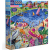 Piece&Love: Lunch by the Sea - 1000 pc Puzzle - Puzzles - 1 - thumbnail