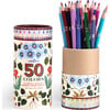 Piece&Love: Double-Sided Colored Pencils - Flora's - 25pc Set - Arts & Crafts - 1 - thumbnail