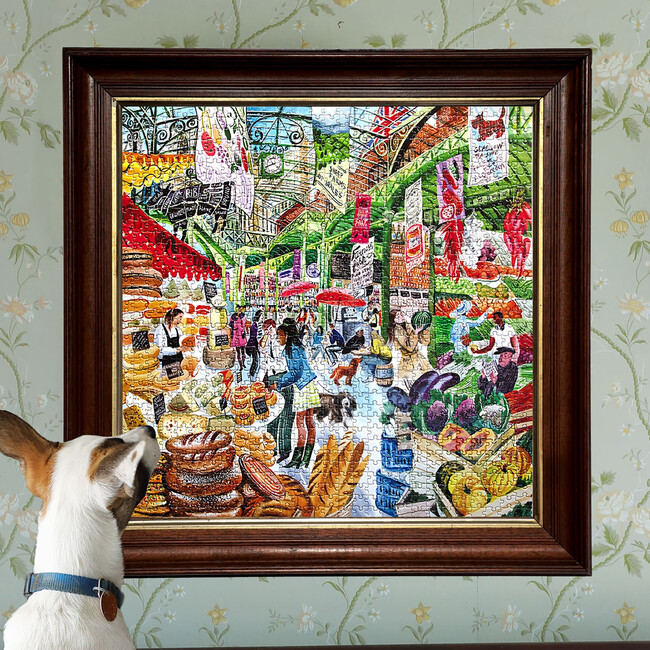 Piece&Love: London Market - 1000 pc Puzzle - Puzzles - 5